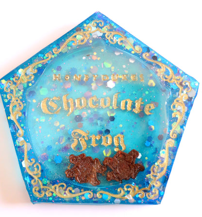 chocolate frog coaster