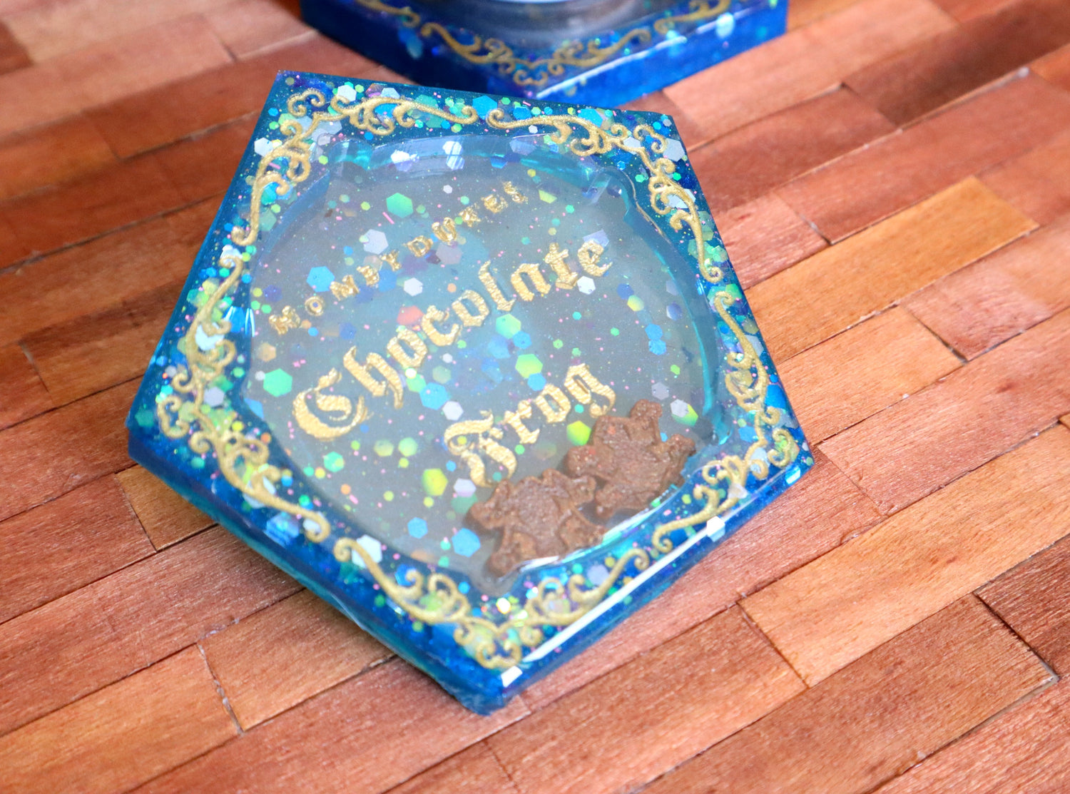 chocolate frog coaster