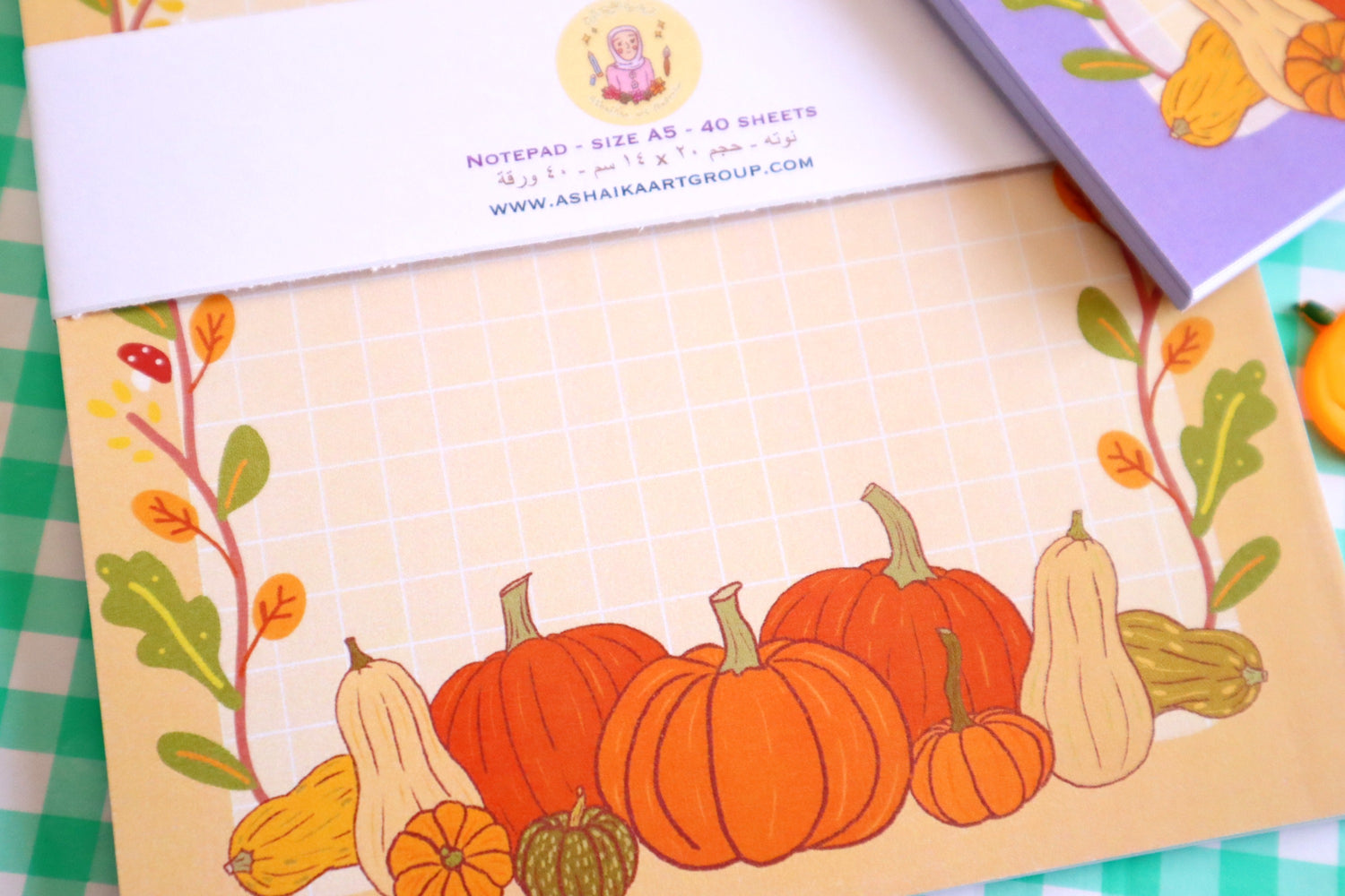 Pumpkin notepad