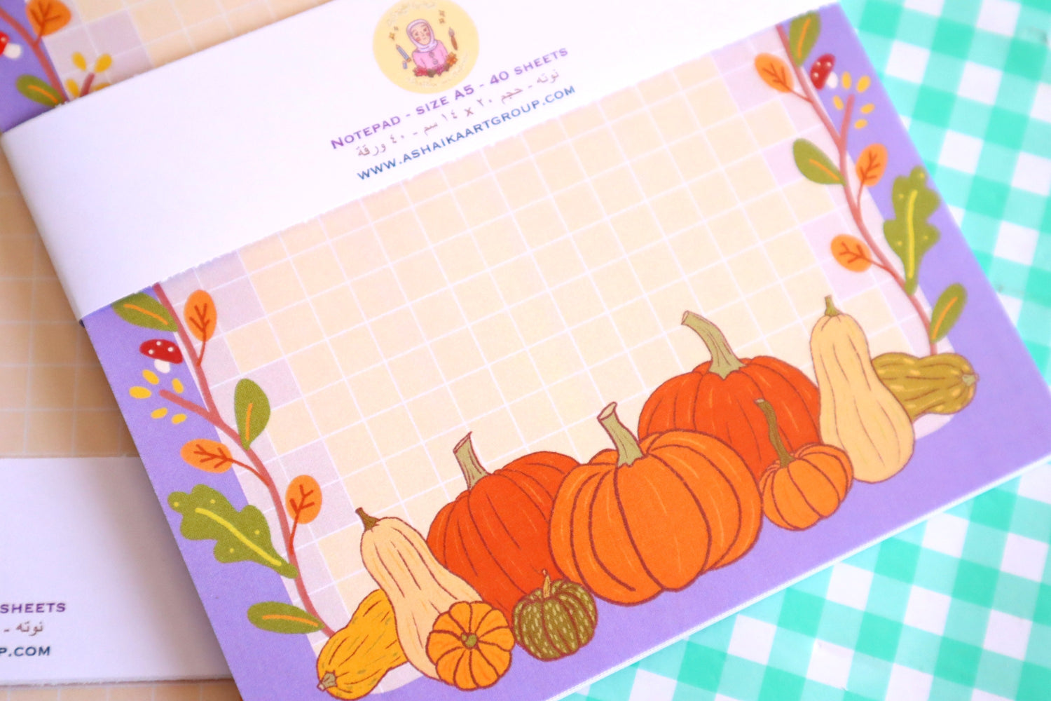 Pumpkin notepad