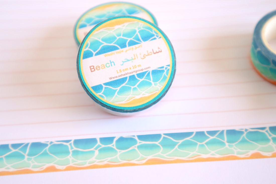 summer beach washi tape