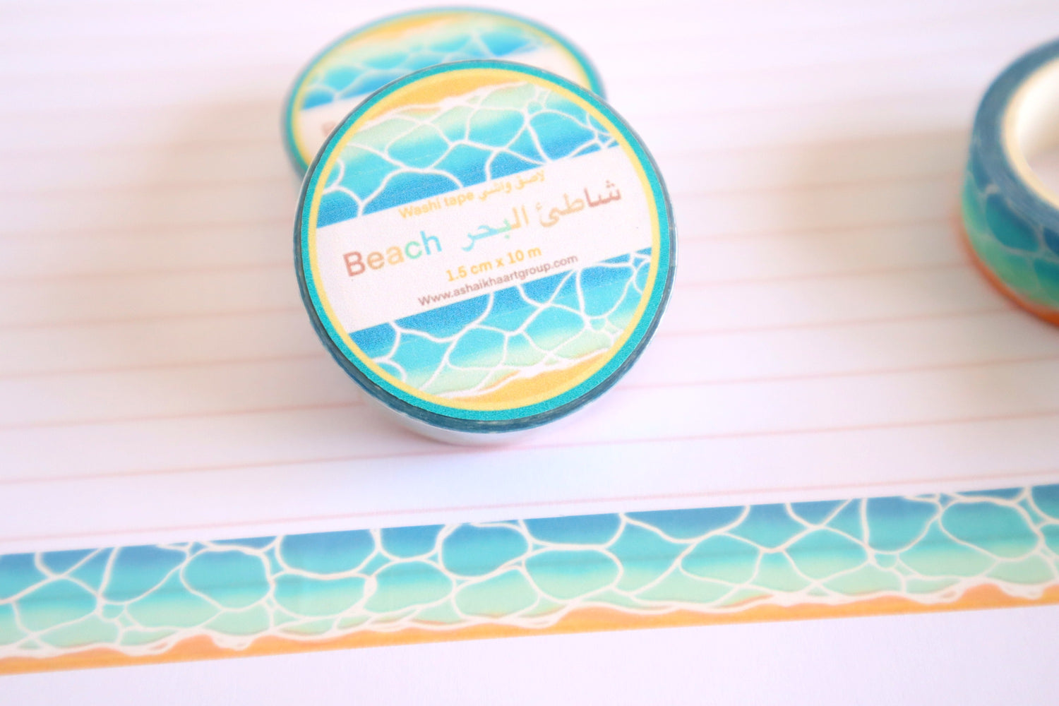 summer beach washi tape