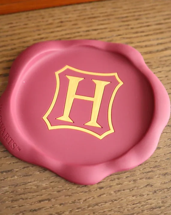 HP wax seal coaster
