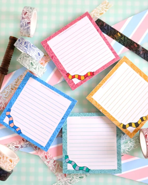 harry potter notepads نوتات هاري بوتر