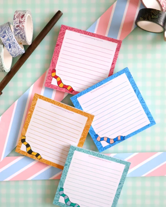 harry potter notepads نوتات هاري بوتر