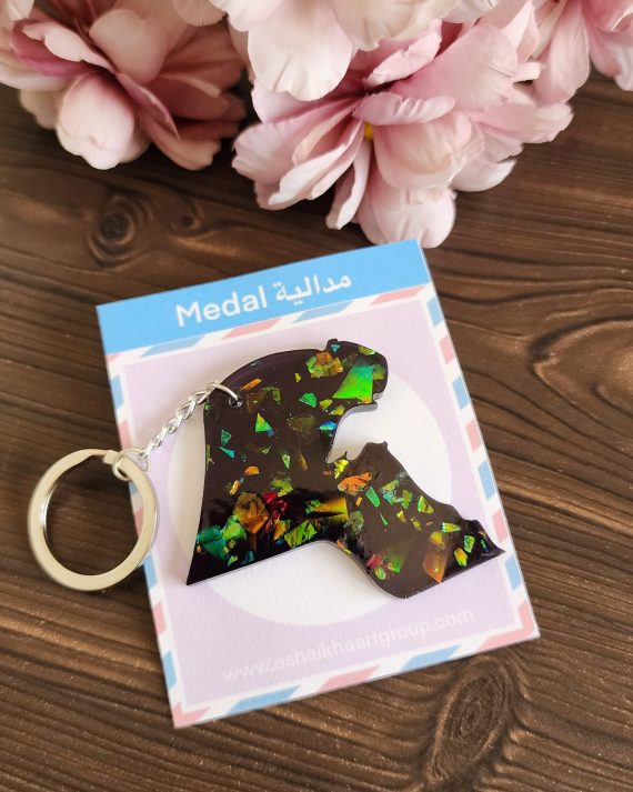 مدالية خريطة الكويت